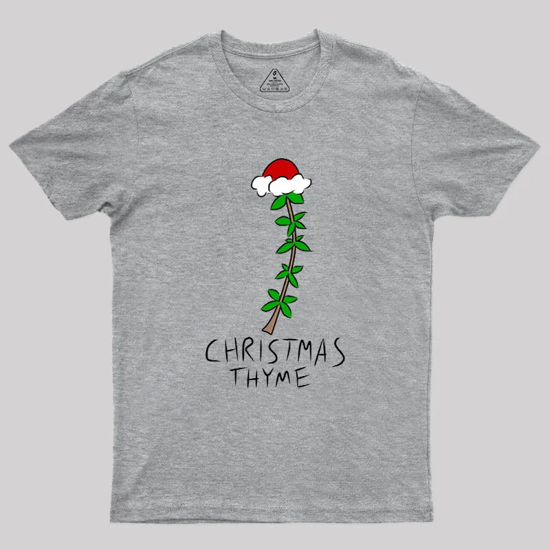 Christmas Thyme Geek T-Shirt - Image 2