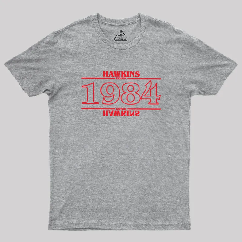 Hawkins 1984 Geek T-Shirt - Image 3