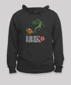 Alternative view of Christmas D20 Lover Hoodie