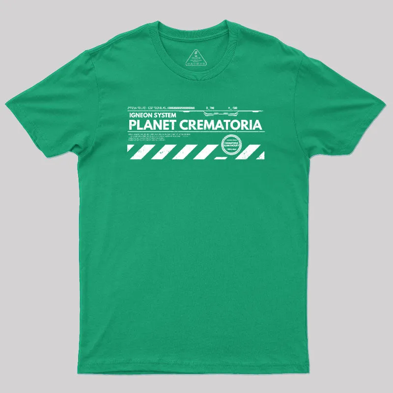 Riddick - Planet Crematoria T-Shirt - Image 10