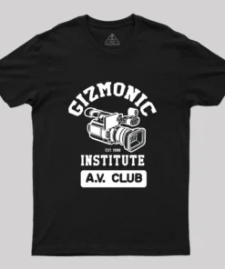 Alternative view of MST3K-Gizmonic Institute A.V Club Geek T-Shirt