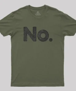 Alternative view of No Geek T-Shirt