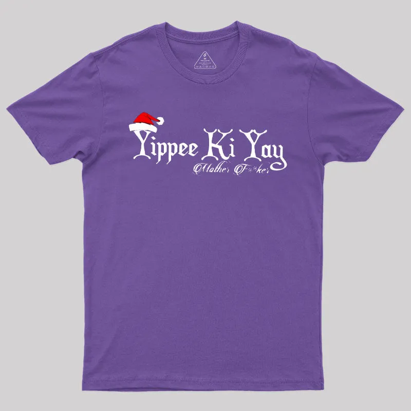 Yippee Yay Funny Christmas T-Shirt - Image 5