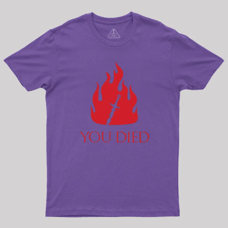 You Died T-Shirt - Image 4