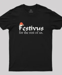 Alternative view of VINTAGE FESTIVUS FOR THE REST OF US Geek T-Shirt