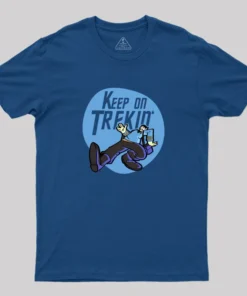 Alternative view of Keep on Trekin' Geek T-Shirt