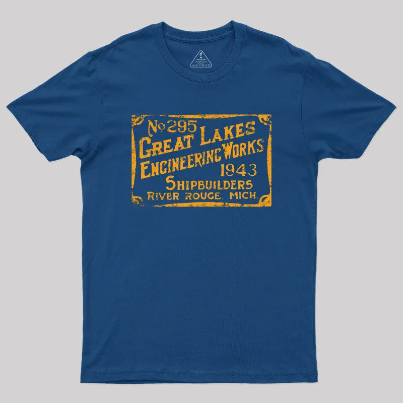Great Lakes Engineering Works T-Shirt - Image 2