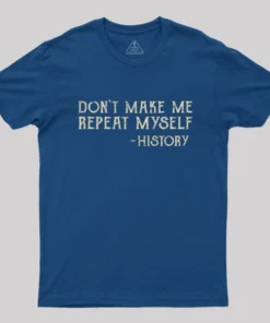 Alternative view of Repeating History T-Shirt