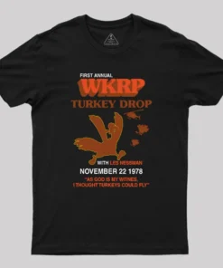 Vintage Wkrp Turkey Drop Geek T-Shirt