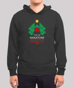 Alternative view of Nakatomi Corporation Christmas Party Hoodie