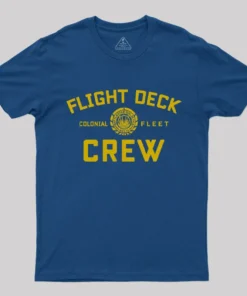 Alternative view of Battlestar Galactica Flight Deck Crew T-Shirt