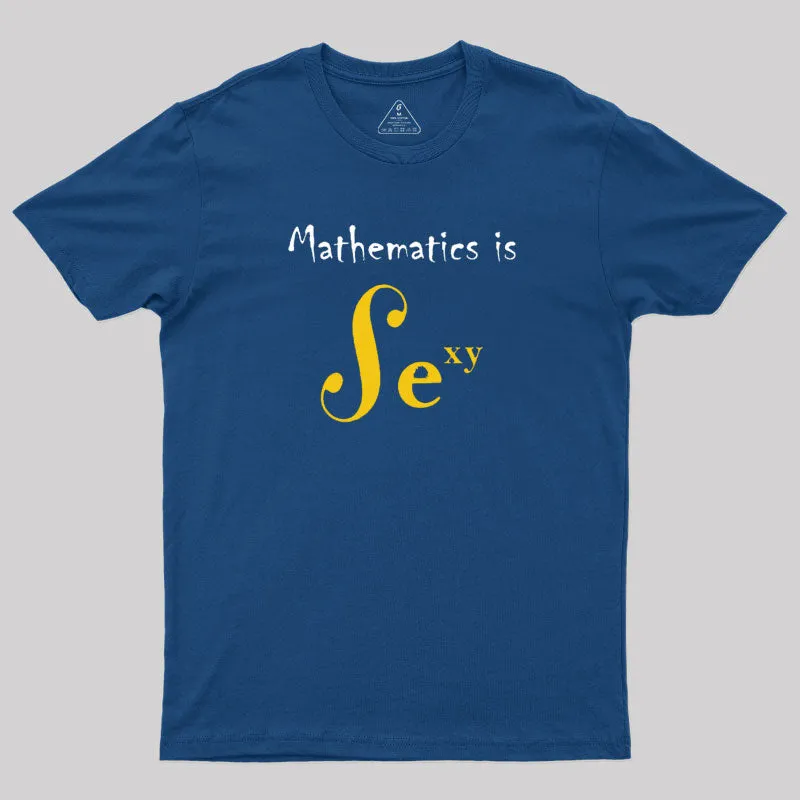 Mathematics is Sexy T-Shirt - Image 2