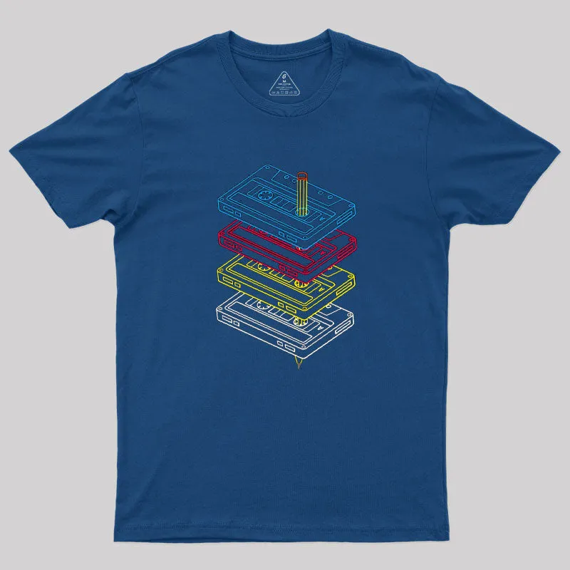 Minimal Retro Rewind T-Shirt - Image 2