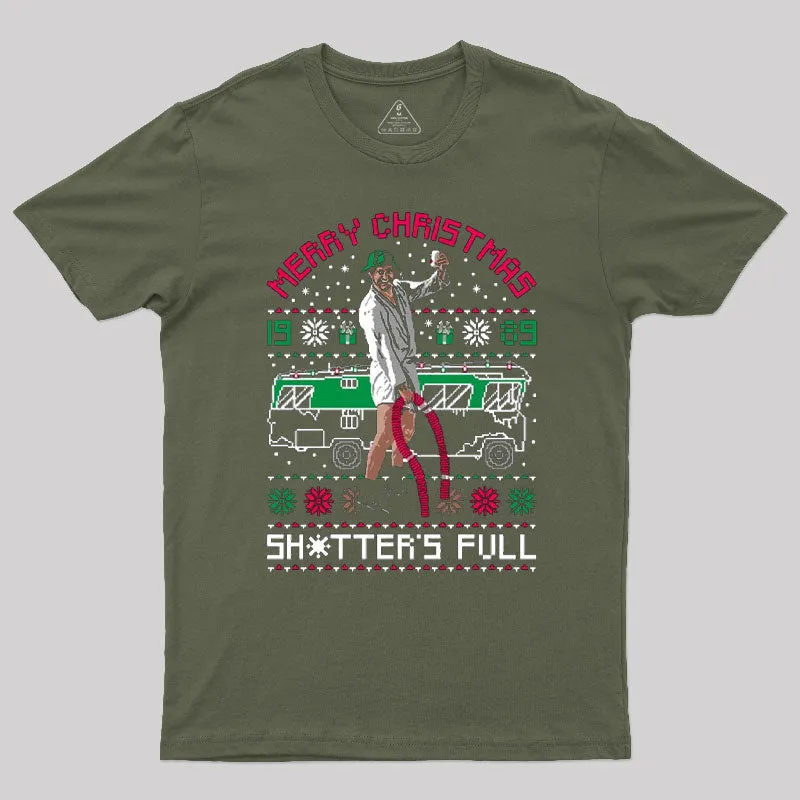 Cousin Eddie National Lampoon Shtters Full Christmas T-Shirt - Image 3