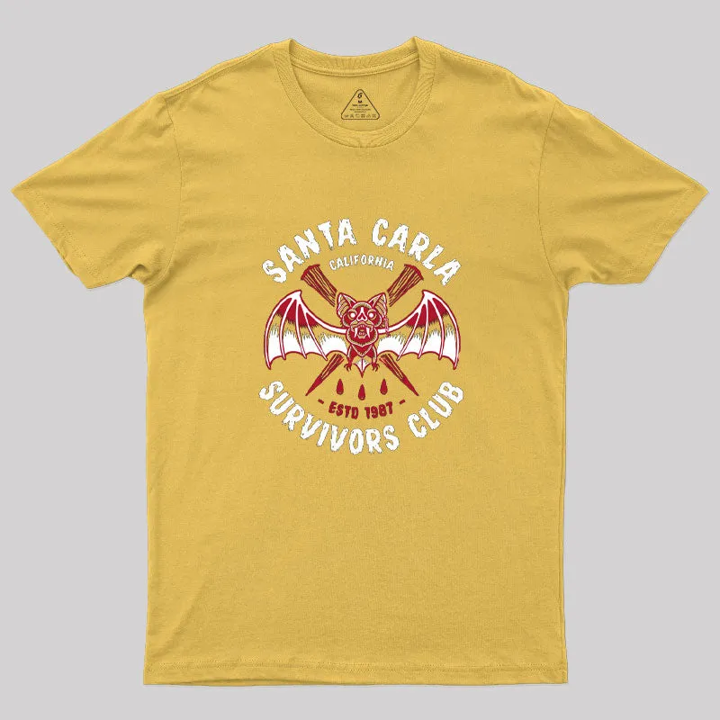 Santa Carla Survivors Club T-Shirt - Image 5