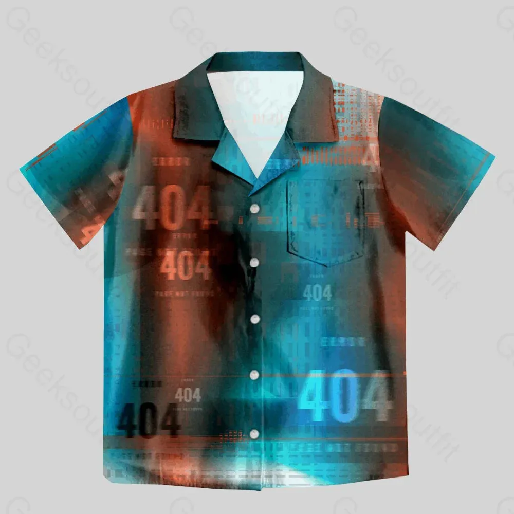 404 Error IT Button Up Pocket Shirt - Image 4
