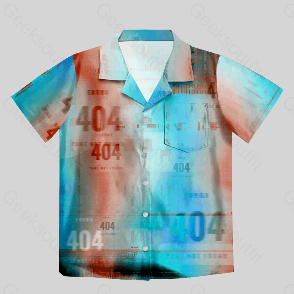 404 Error IT Button Up Pocket Shirt - Image 5