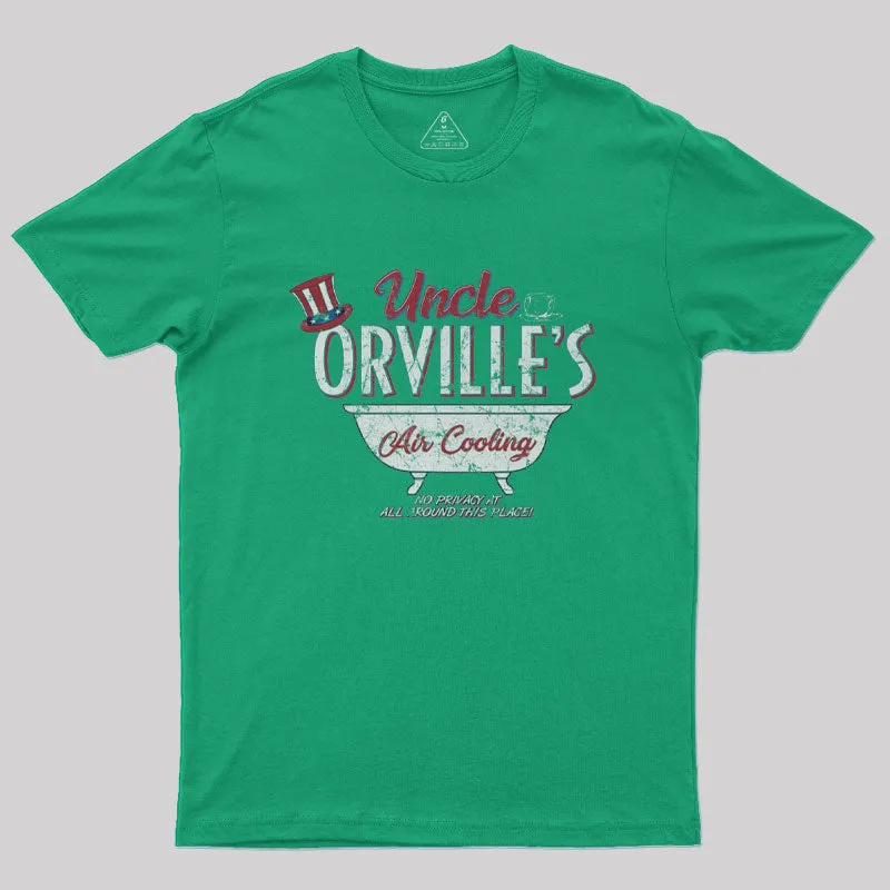 Uncle Orville's Air Cooling Geek T-Shirt - Image 9