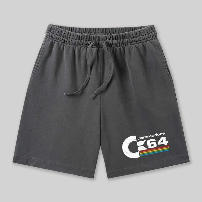 Commodore 64 Geeky Washed Shorts - Image 2