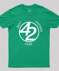 Alternative view of 42 Best Ever Answer T-Shirt