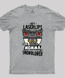 Alternative view of Hey Laser Lips Your Mama was A Snowblower Geek T-Shirt