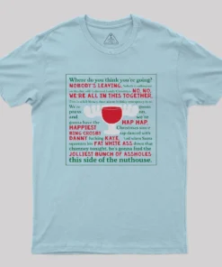 Alternative view of National Lampoon's Christmas Vacation Nobody's Leaving Jolliest Bunch Geek T-Shirt