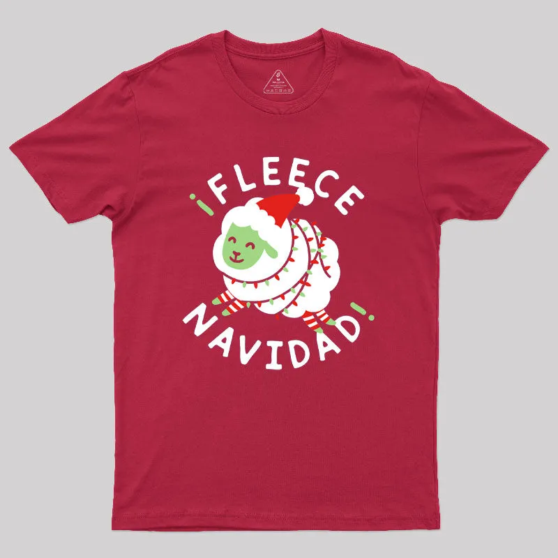 Fleece Navidad Geek T-Shirt - Image 5