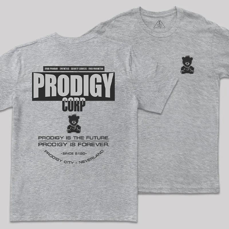 Prodigy Corp Front and Back Printed Geek T-Shirt