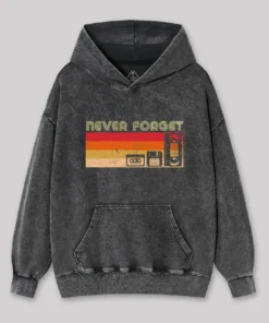 Never Forget Washed Hoodie