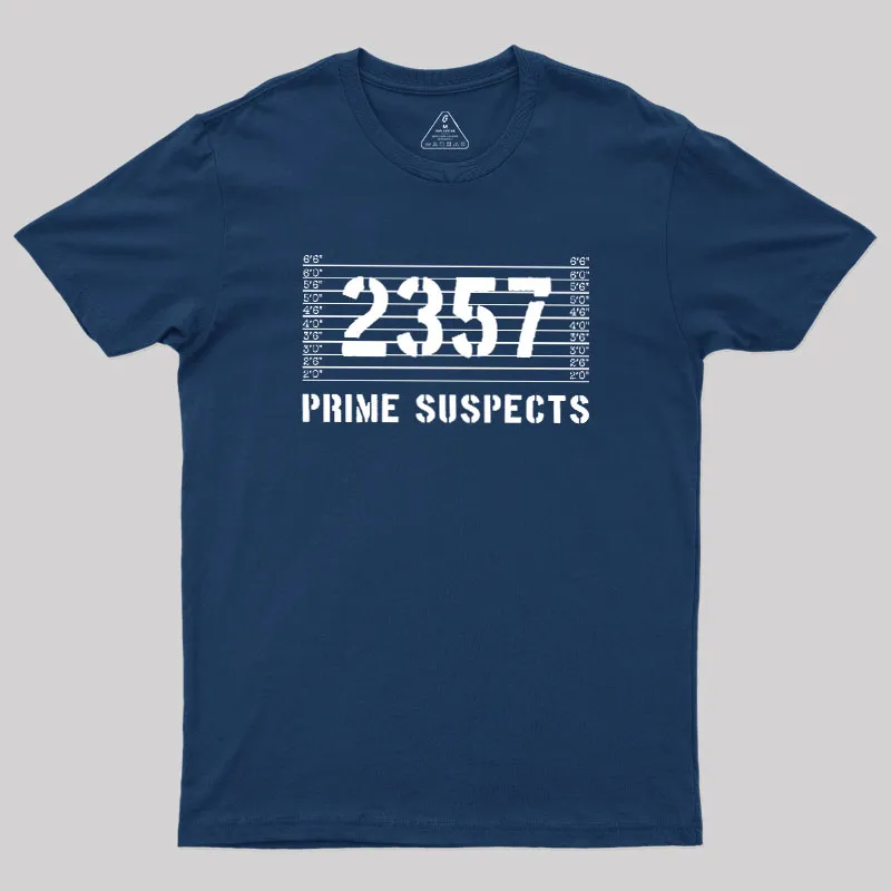 PRIME SUSPECTS Geek T-Shirt - Image 2