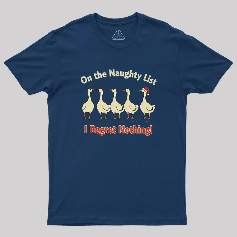 On the Naughty List Geek T-Shirt