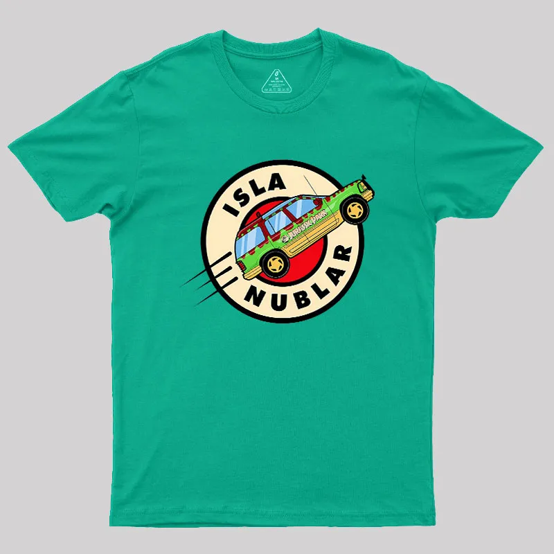 Jurassic Express Geek T-Shirt - Image 9