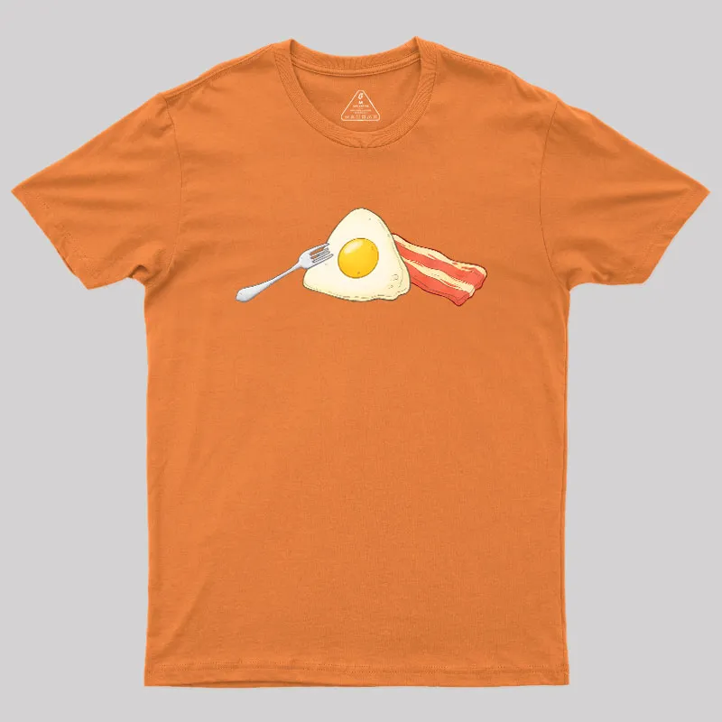 Dark Side of Breakfast Geek T-Shirt - Image 7