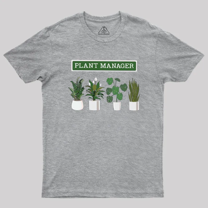 Plant Manager Geek T-Shirt - Image 4