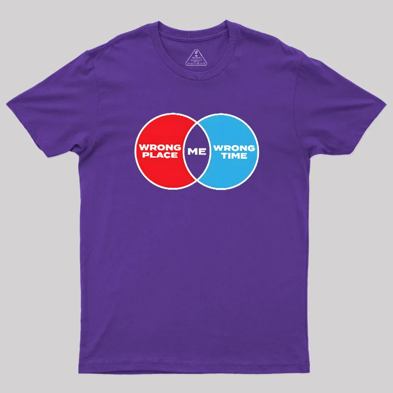 Where When Diagram Geek T-Shirt - Image 5