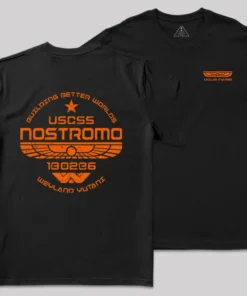 Personalized USCSS Nostromo Geek T-Shirt