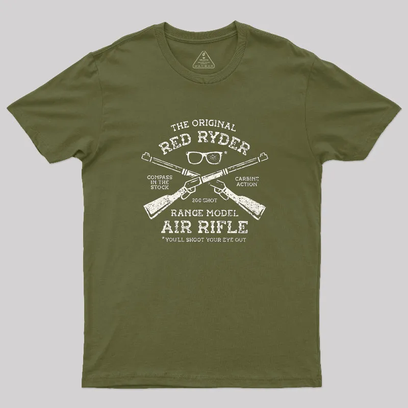 Red Ryder Air Rifle Geek T-Shirt - Image 3