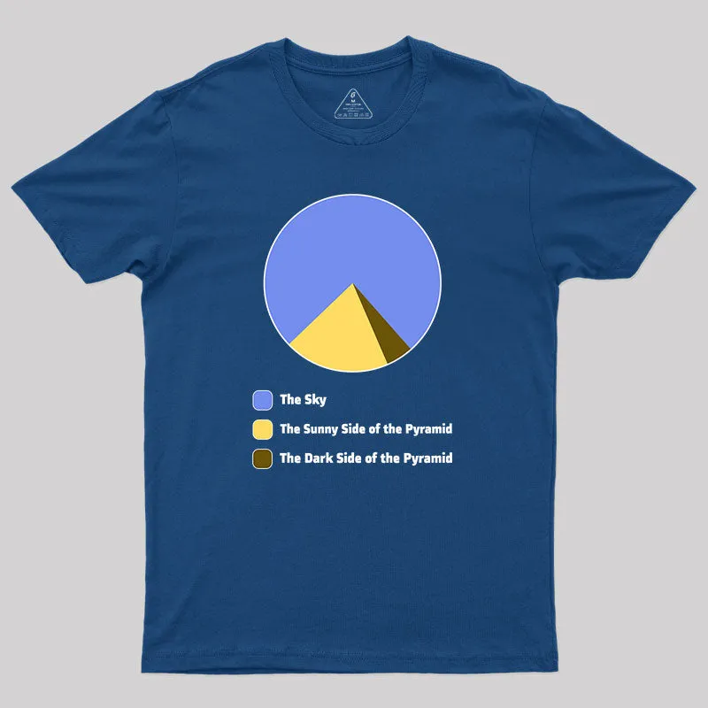 The Dark Side of the Pyramid Geek T-Shirt