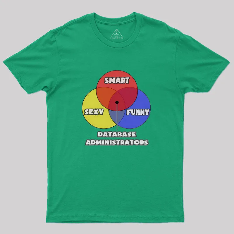 Database Administrators Geek T-Shirt - Image 9