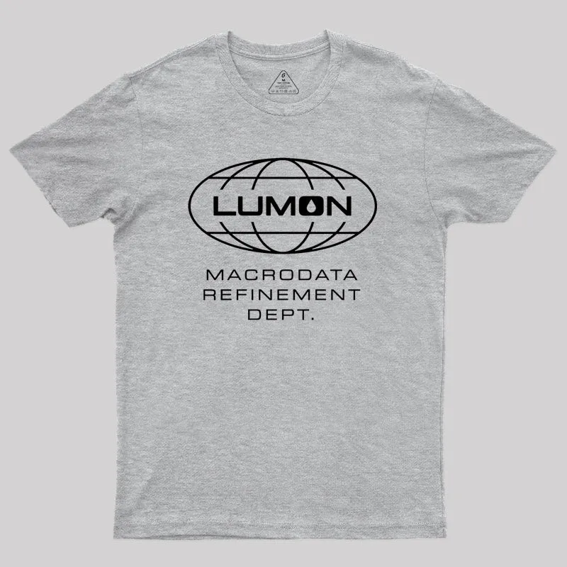 Lumon Macrodata Refinement Dept Geek T-Shirt - Image 4