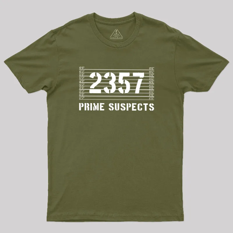 PRIME SUSPECTS Geek T-Shirt - Image 3