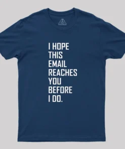 Alternative view of Threatening Email Geek T-Shirt