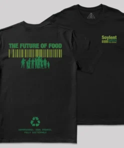 Soylent Green Front and Back Printed Geek T-Shirt
