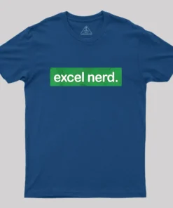 Alternative view of Excel Nerd T-Shirt