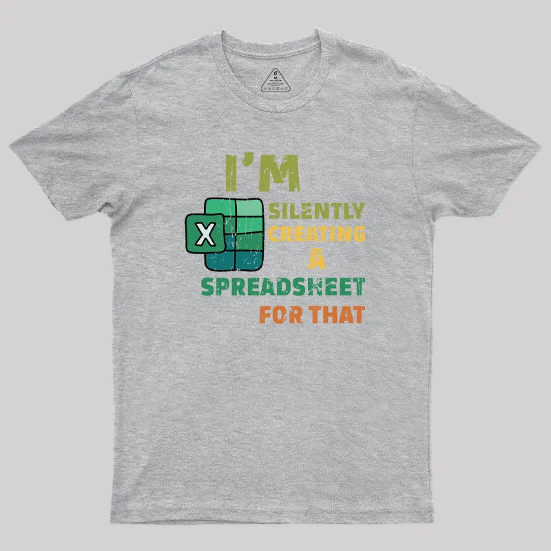 Im Silently Creating a Spreadsheet for That Geek T-Shirt - Image 4