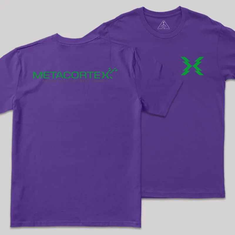 Metacortex Future Front and Back Printed Geek T-Shirt - Image 6