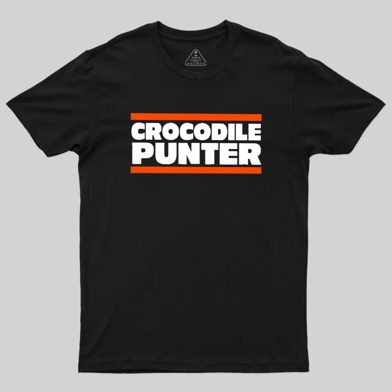 Crocodile Punter Geek T-Shirt