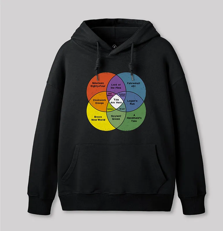 You Are Here Geek Hoodie - Image 2