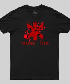Trauma Team Blood-Cyberpunk 2077 T-Shirt