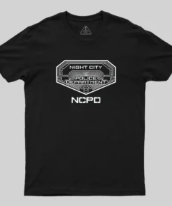 NCPD-Cyberpunk 2077 T-Shirt